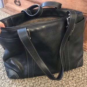 Coach tote/laptop bag- Black